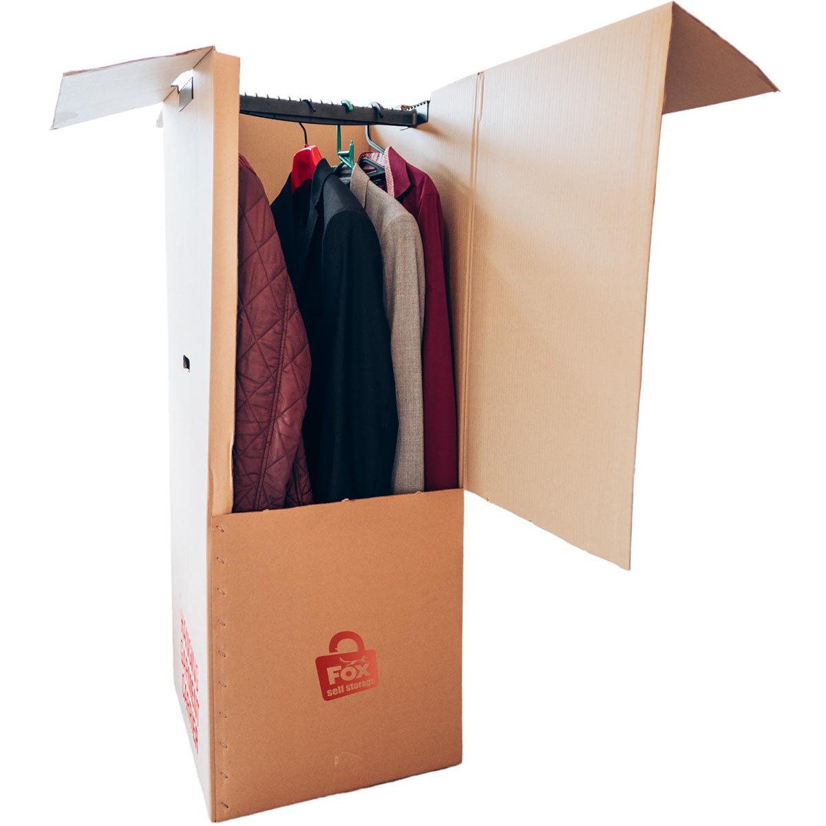 Wardrobe cartons (inc hanging rail) - Image 2